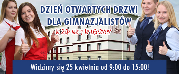 Dzień Otwartych Dni ZSP Nr 1 w Łęczycy dla gimnazjalistów