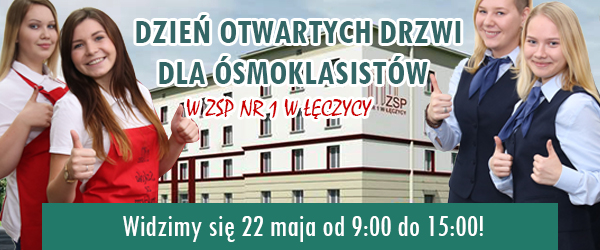 Dzień Otwartych Dni ZSP Nr 1 w Łęczycy dla ósmoklasistów
